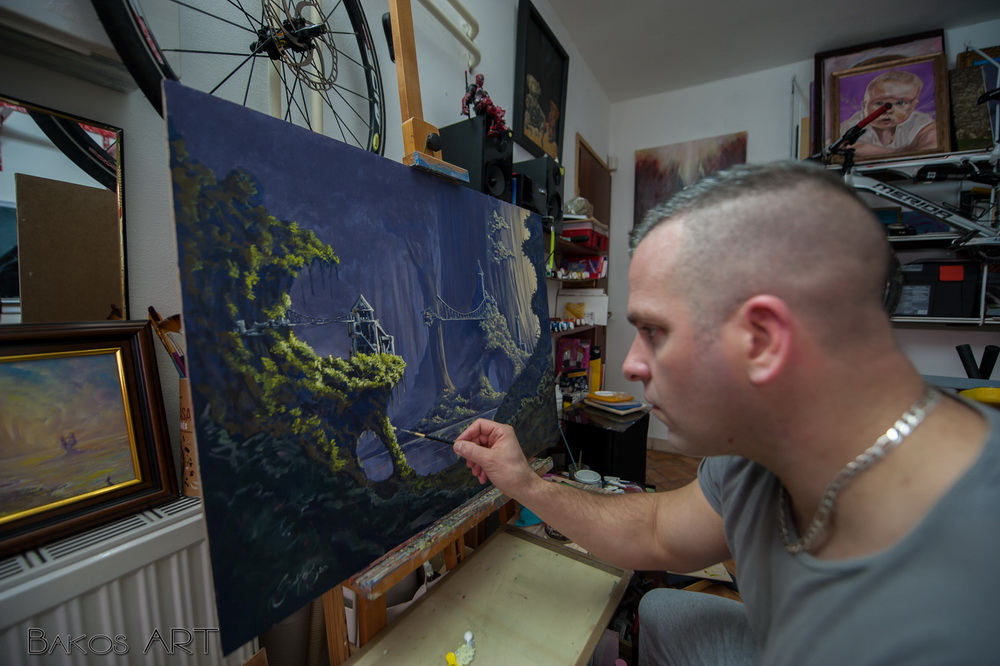 80x60cm oil on canvas - 850€