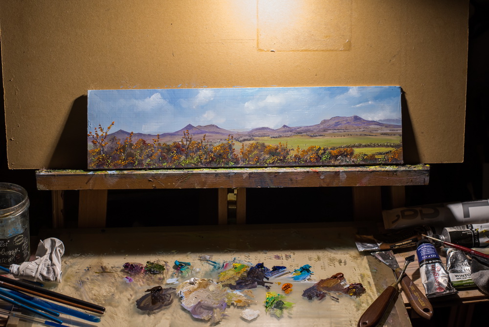 35x8cm oil on canvas - 75€