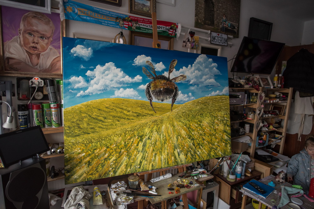150x100cm oil on canvas