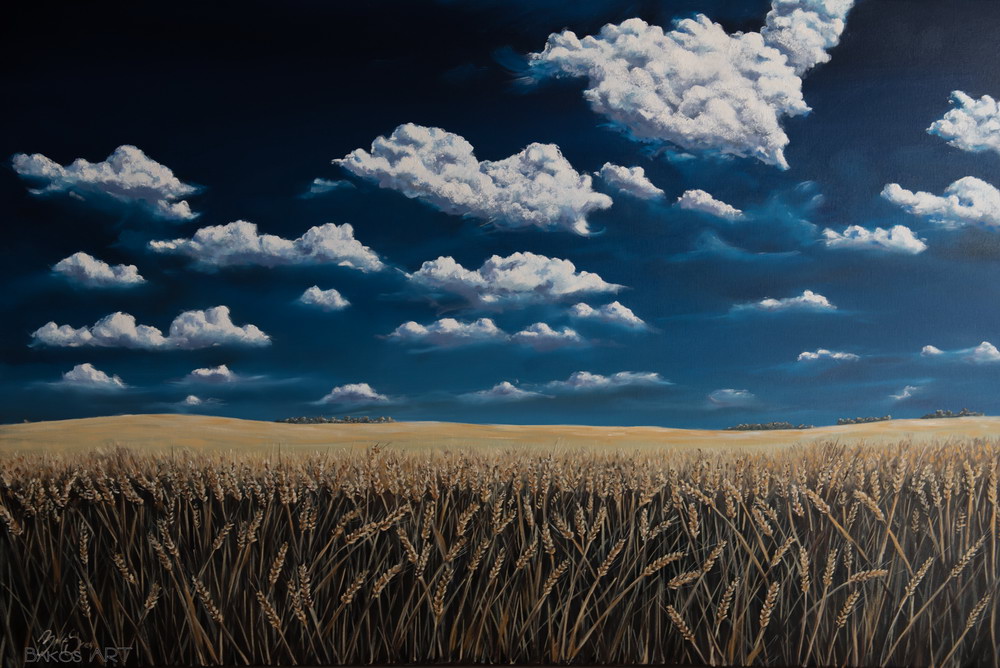 150x100cm oil on canvas - 750€