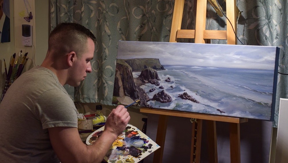80x30cm oil on canvas - 185€