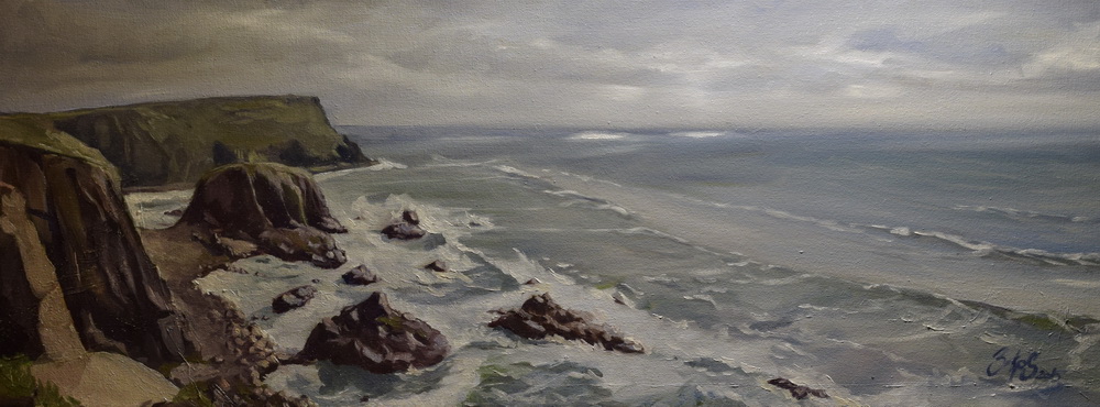 80x30cm oil on canvas - 185€
