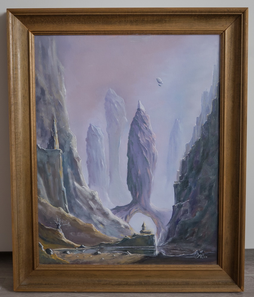 40x50cm oil on canvas - 120€