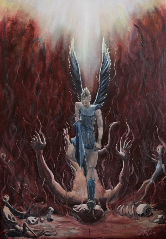 70x100cm oil on canvas - 125€