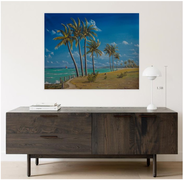 100x80cm oil on canvas - 350€