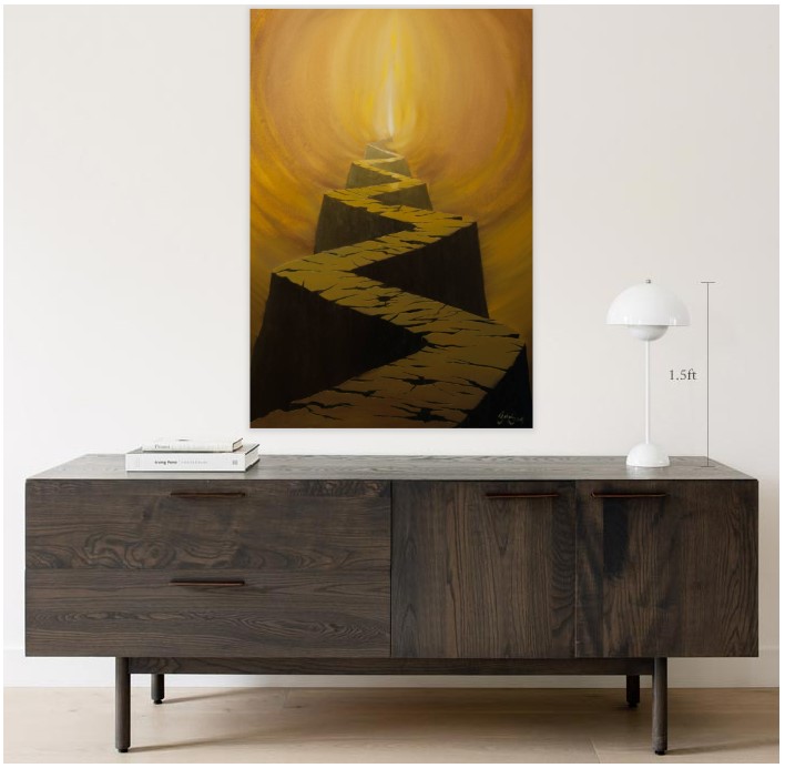 70x100cm oil on canvas - 175€